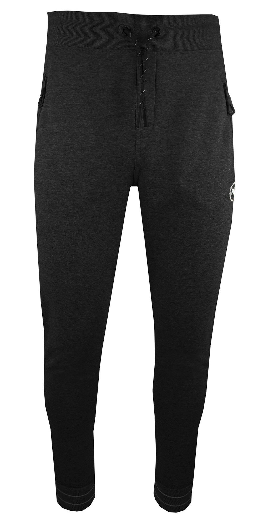 Dresowe Spodnie, Męskie - Pako Jeans - Czarne