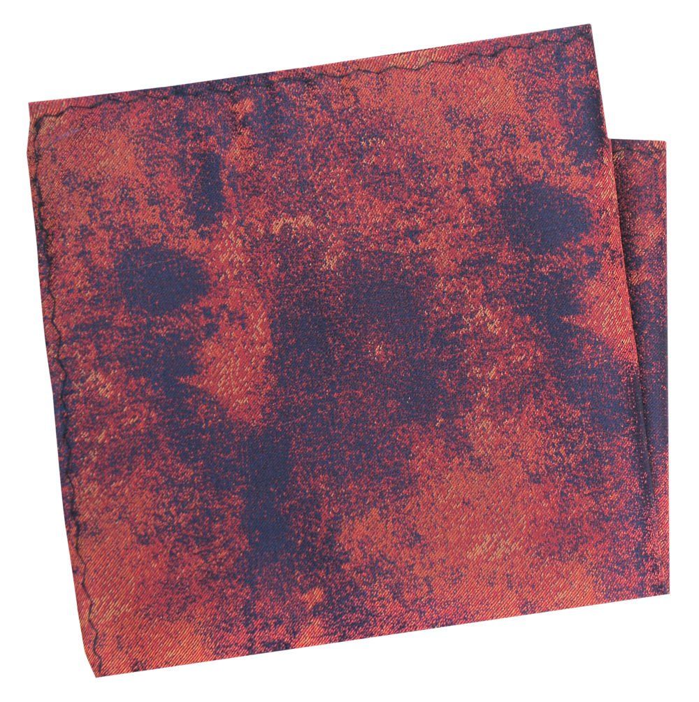 Poszetka Męska, Elegancka - Alties - Odcienie Miedzi, Melanż