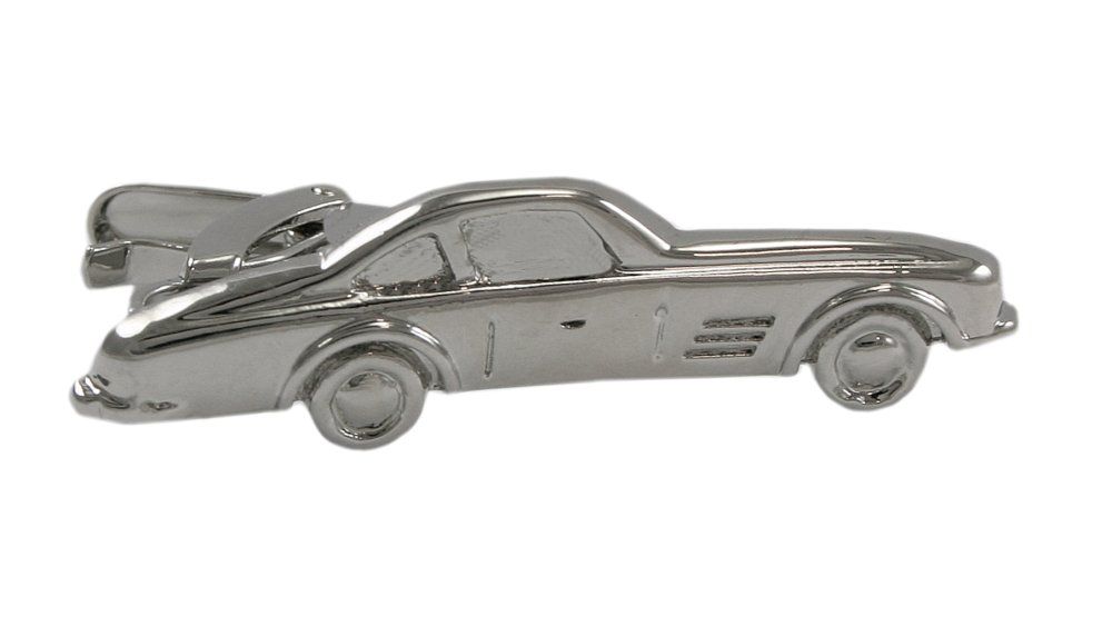 Stylowa Spinka na Krawat - Alties - Samochód Srebrny