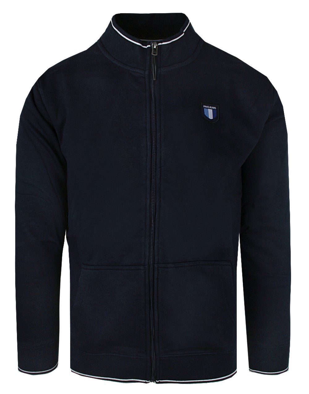 Wygodna Bluza Rozpinana - Pako Jeans - Granatowa