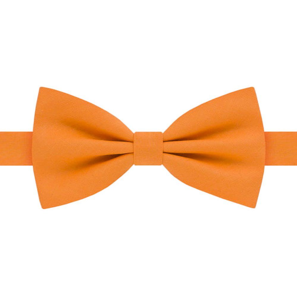 Bawełniana Mucha Męska His Story - Pomarańczowa