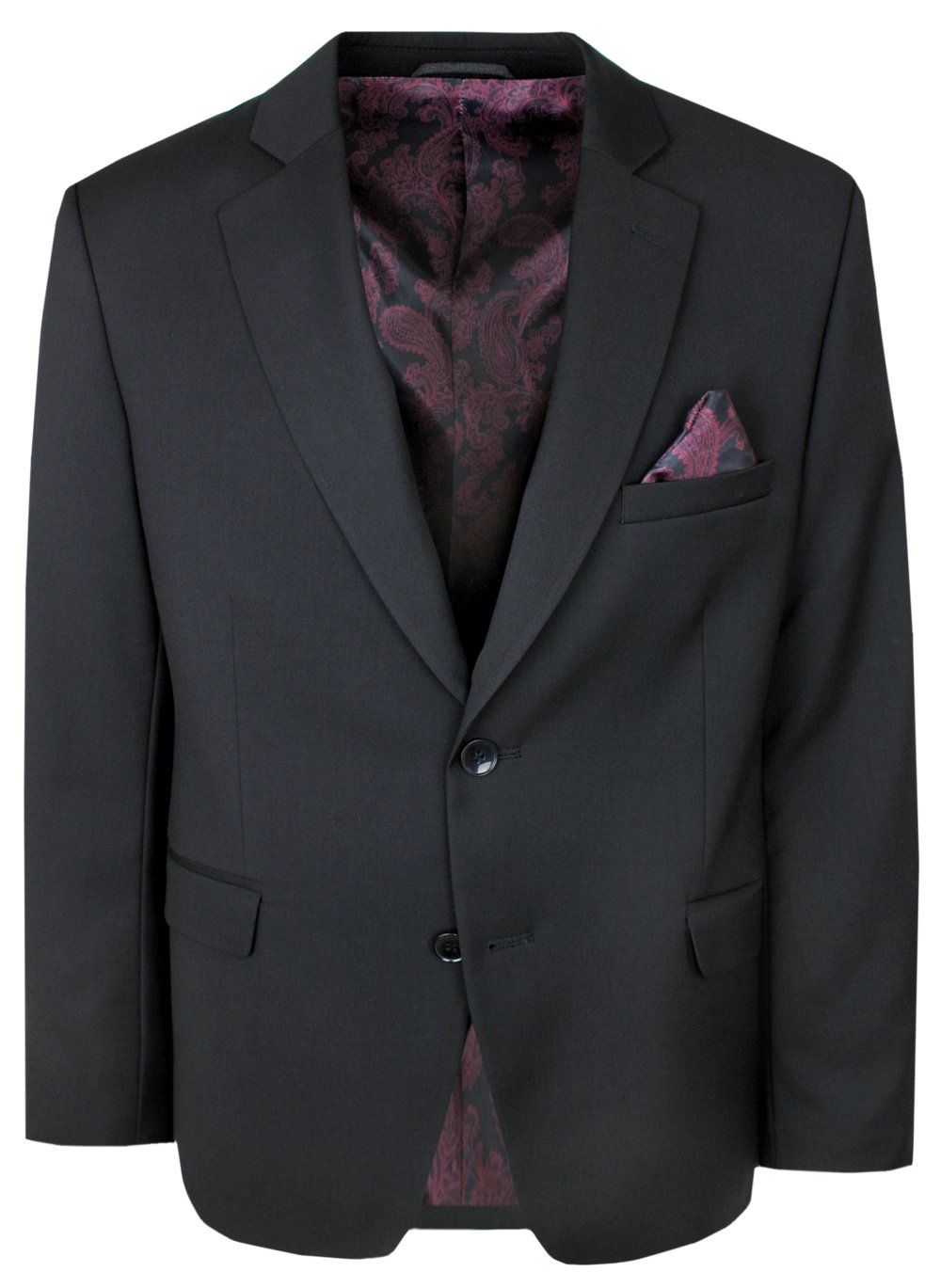 Taliowana, Męska Marynarka - Casino - Czarna