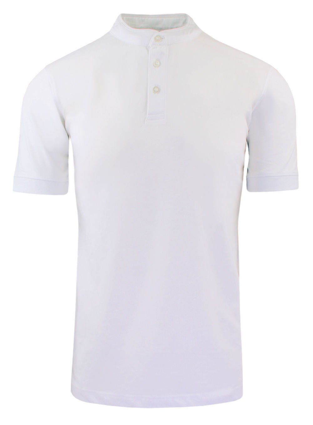 Męski T-Shirt na Stójce - Brave Soul - Biały