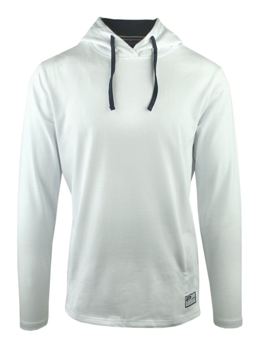 Lekka i Cienka Bluza z Kapturem (Kangurka) - Pako Jeans - Biała