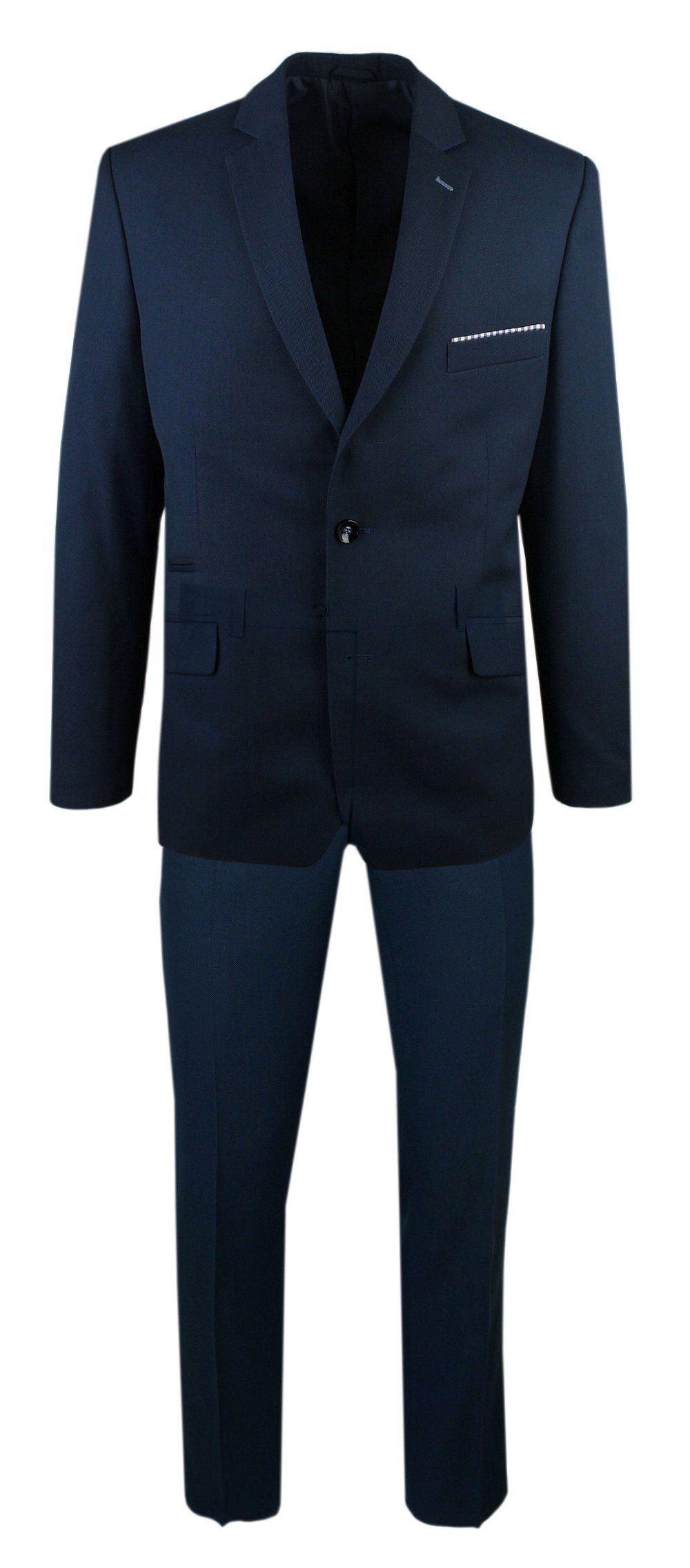 Garnitur Męski o Regularnym Kroju - Casino - Granatowy