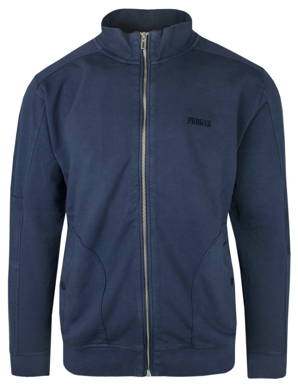 Wygodna Bluza na Zamek - Pioneer - Granatowa