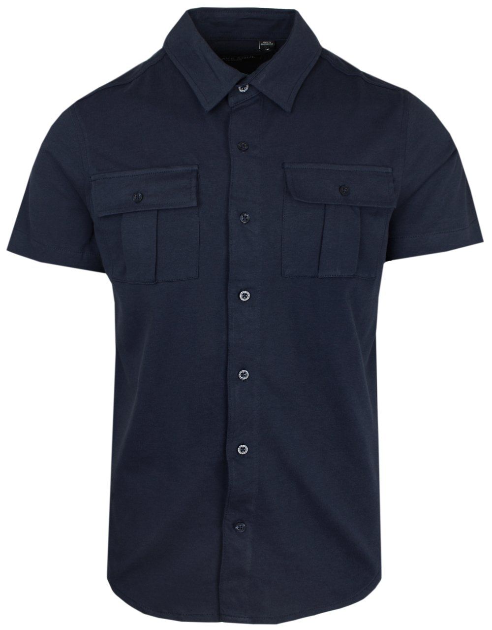 Sportowa Koszula Brave Soul - Granatowa