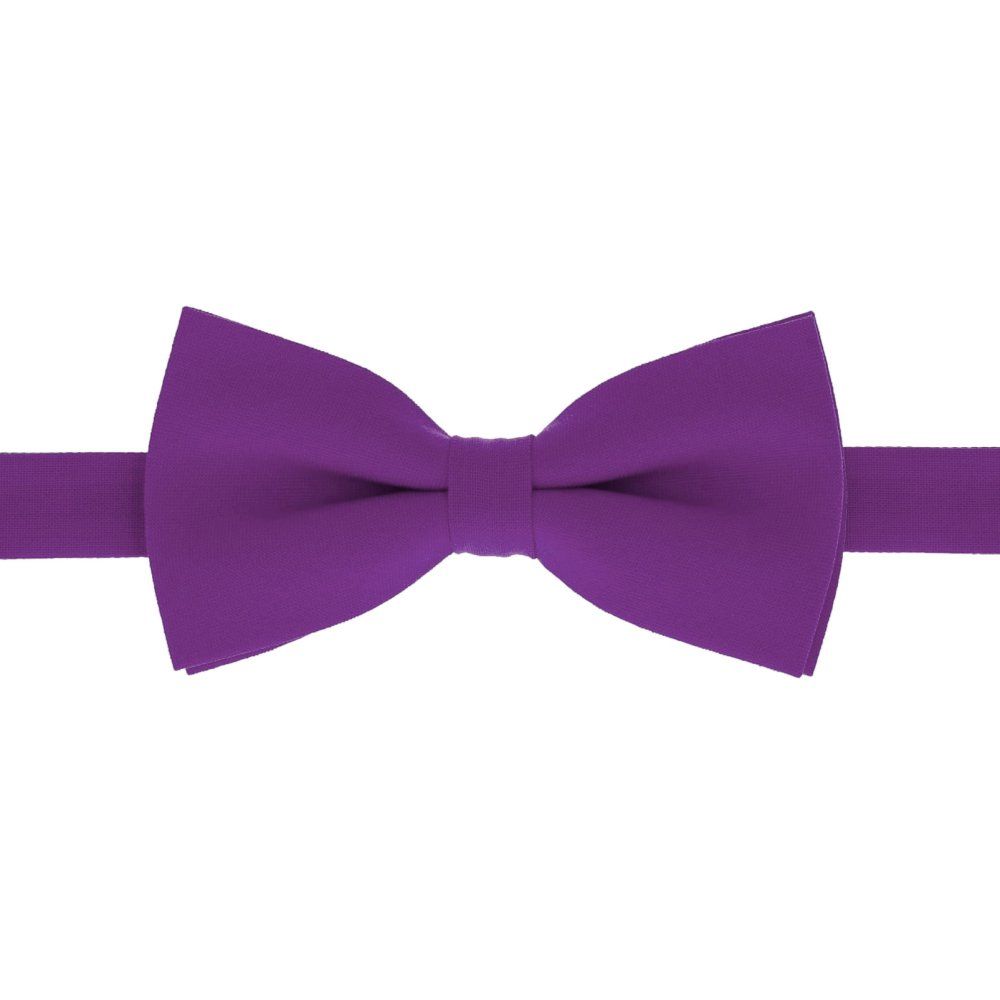 Wełniana Mucha Męska - His Story - Kolor Fioletowy