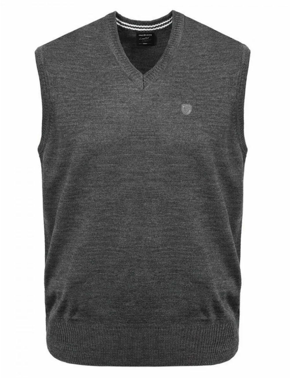 Wełniana Kamizelka - Pako Jeans - Popielata