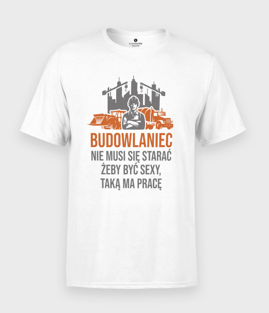 Koszulka męska Budowlaniec