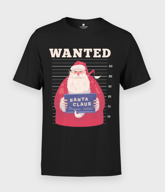 Koszulka męska Wanted Santa