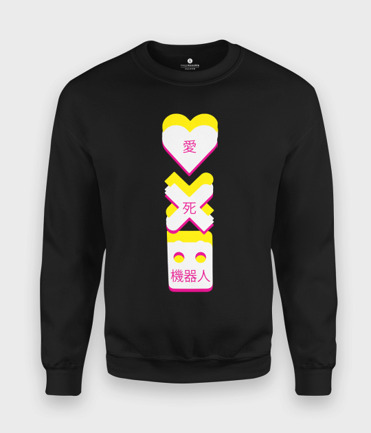 Bluza klasyczna Miłość i Roboty