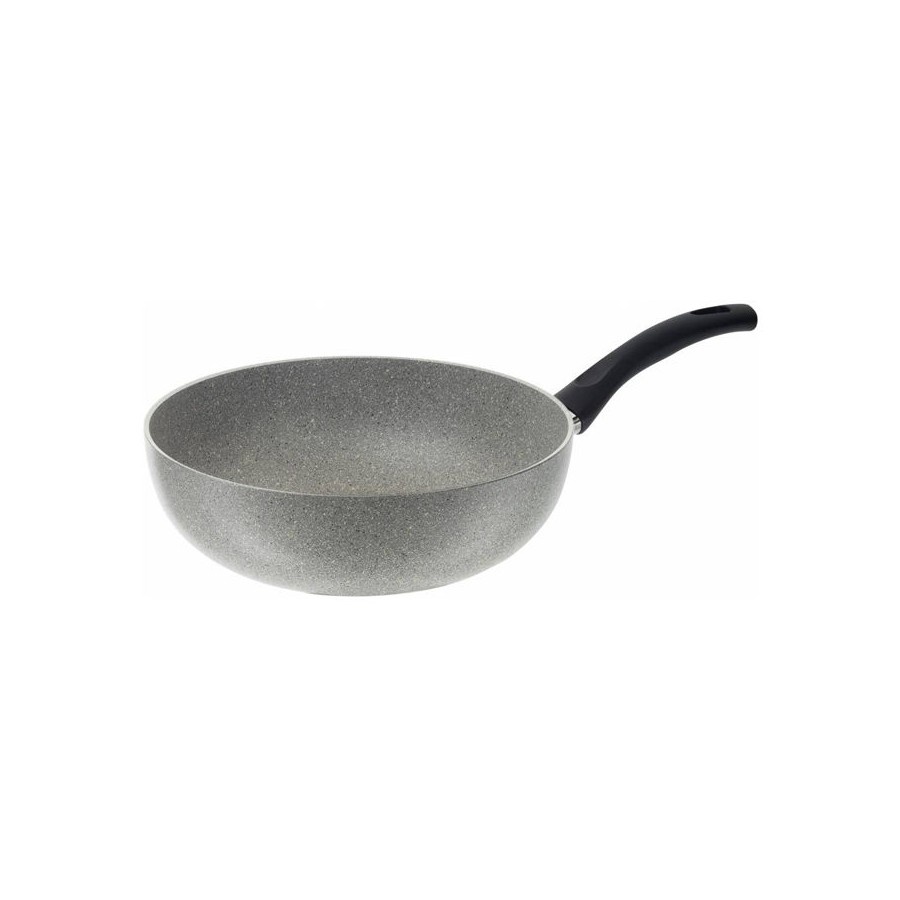 Wok granitowy indukcyjny Ballarini Ferrara 28 cm