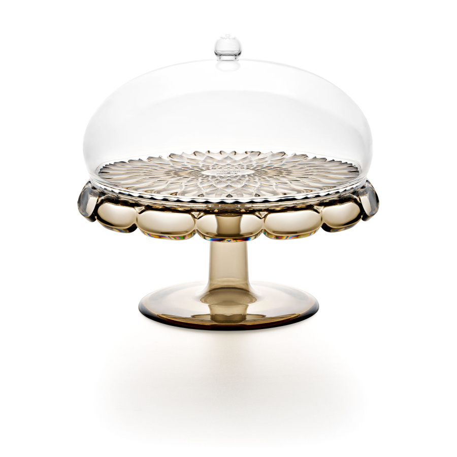 Okrągła patera na ciasto - podpalana