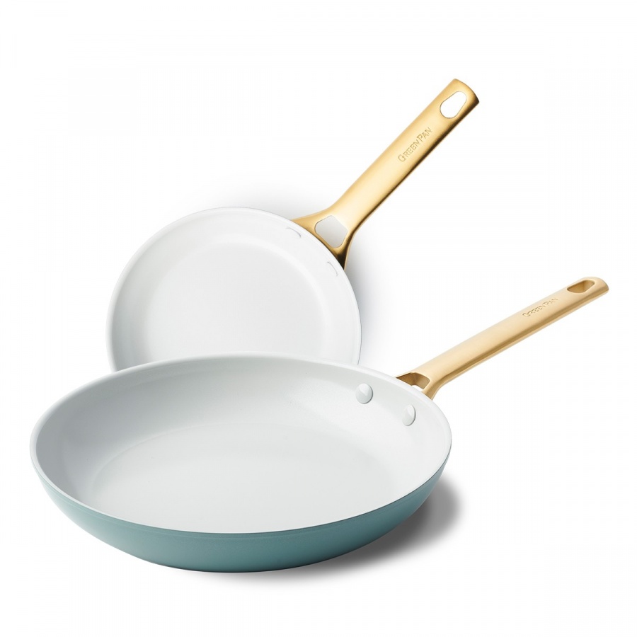 Patelnie ceramiczne padova skyblue 20 + 28 cm / greenpan