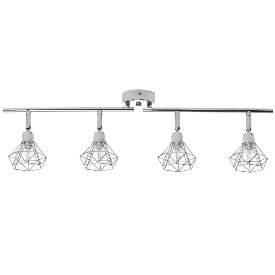 Lampa sufitowa srebrna ERMA