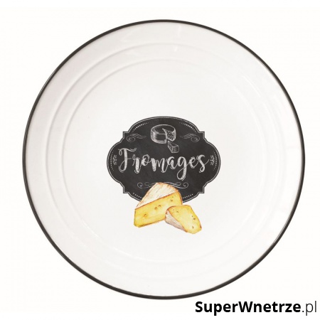 Talerz deserowy Fromages Nuova R2S Kitchen Basics