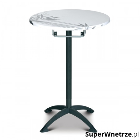 Stół barowy-ogrodowy 80x110cm Acamp Asia szaro-czarny