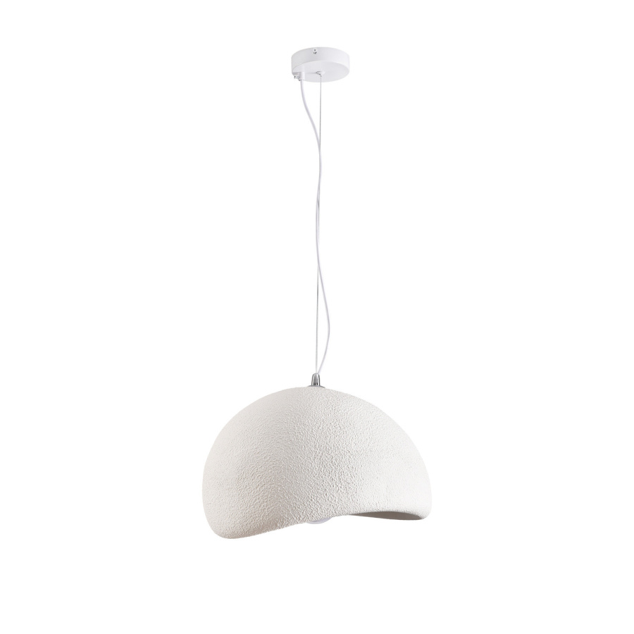 Lampa wisząca stone biała 40 cm