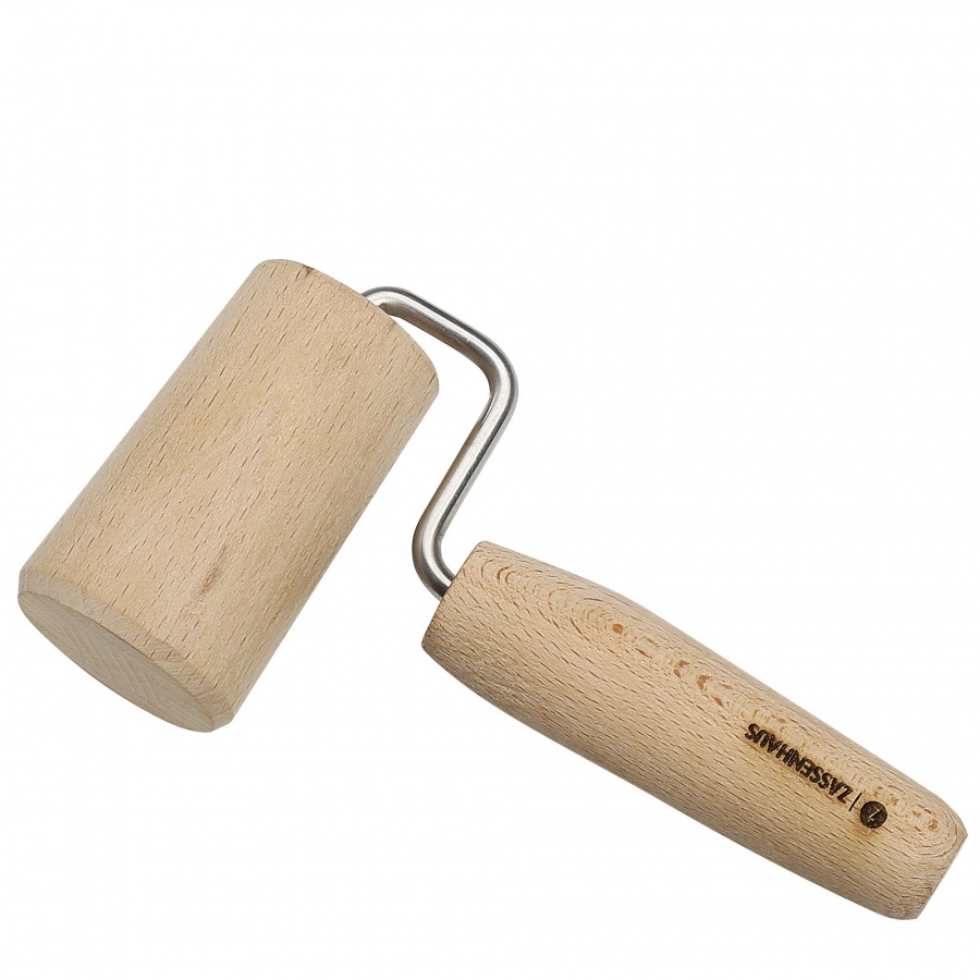 Mały wałek, drewno bukowe, 15 x 8 x 4 cm