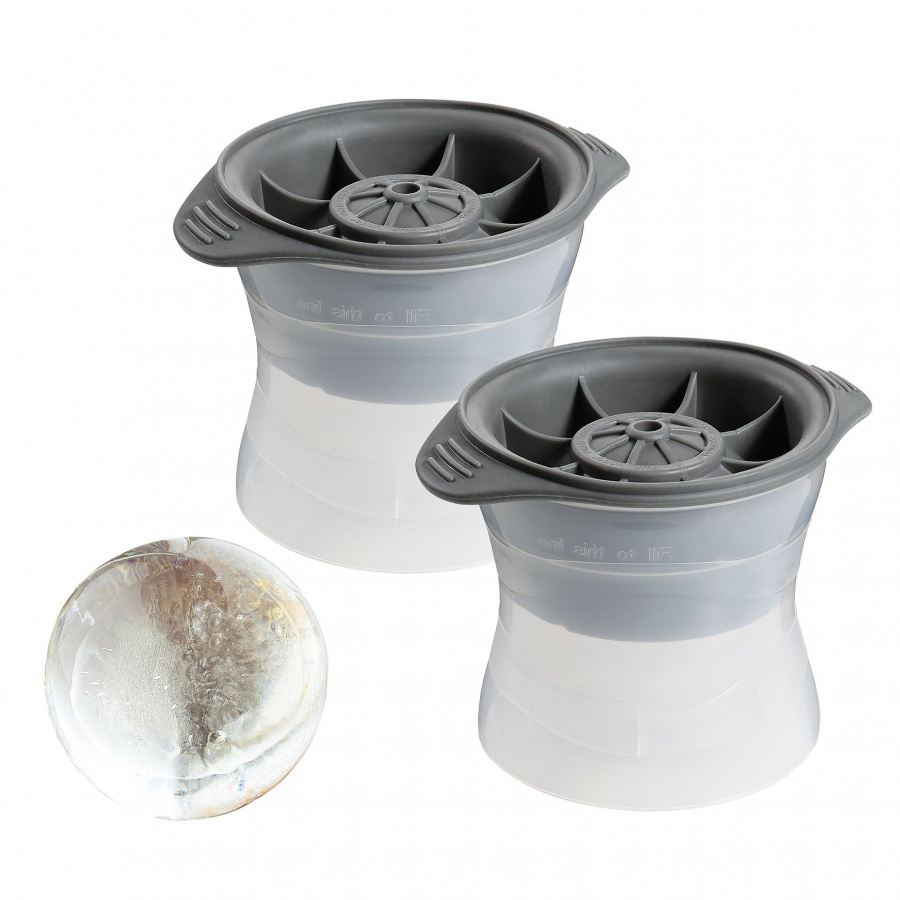 formy do kulek lodu, 2 szt., śred. 6 cm