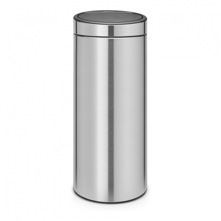 Kosz na śmieci kuchenny 30l Touch Bin New Brabantia stal matowa