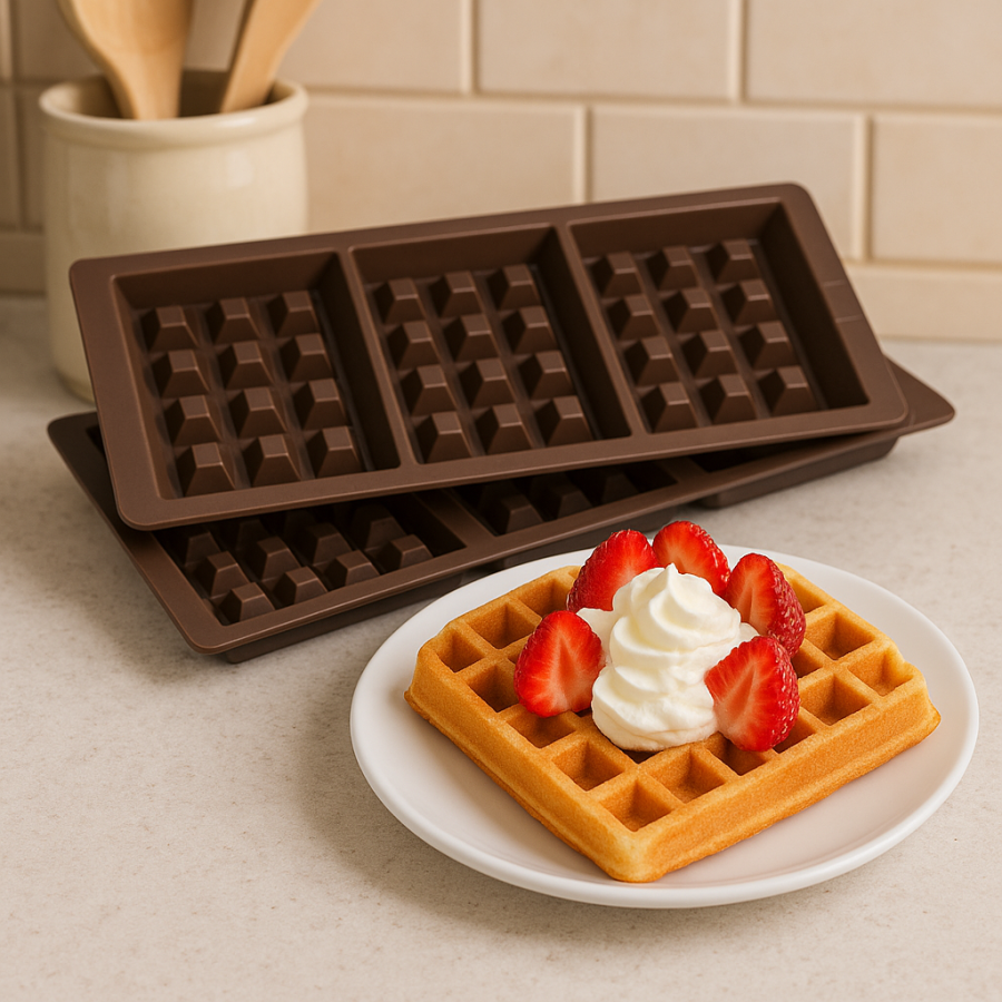 Formy na gofry 2 szt. Lurch