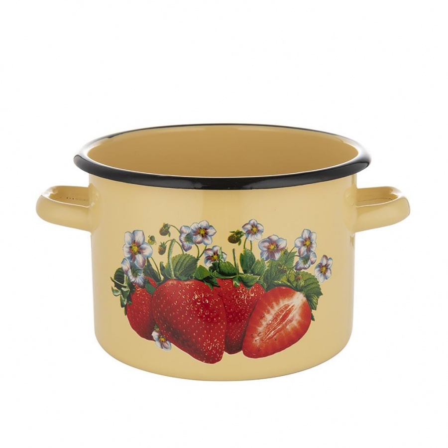 GARNEK EMALIOWANY PROSTY B/P TRUSKAWKA 18CM 3,2L UA