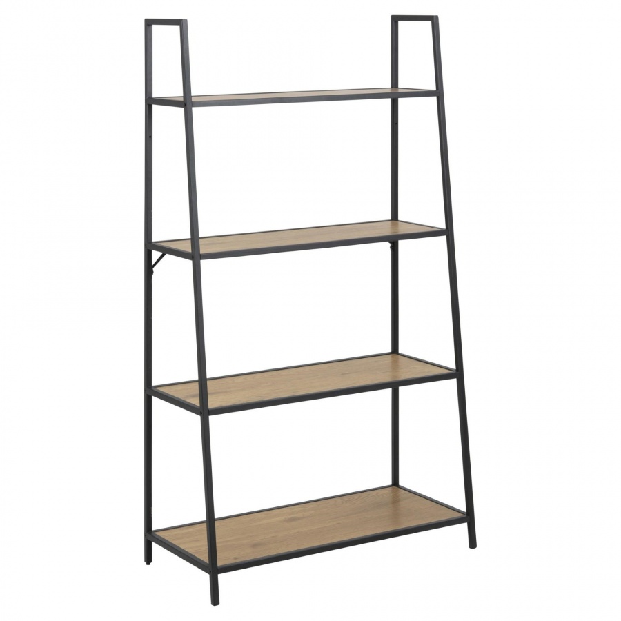 Regał Seaford Slant dąb naturalny XII