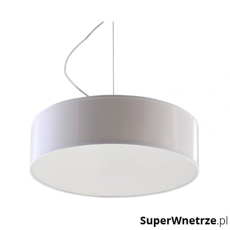 Lampa wisząca Sollux Lighting Arena biała