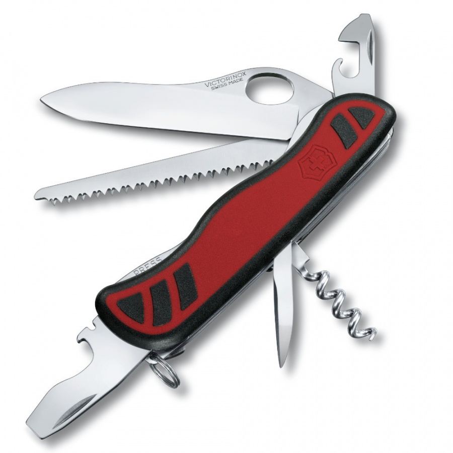 Victorinox - scyzoryk forester m grip - czerwony