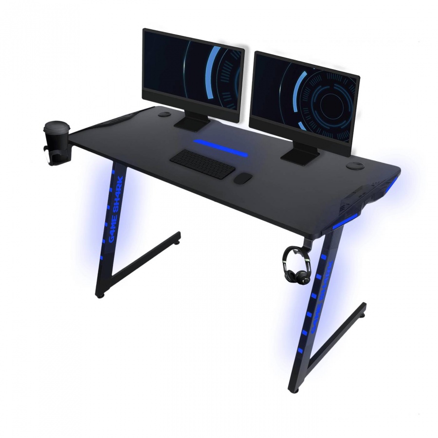 Biurko gamingowe ZONE czarne