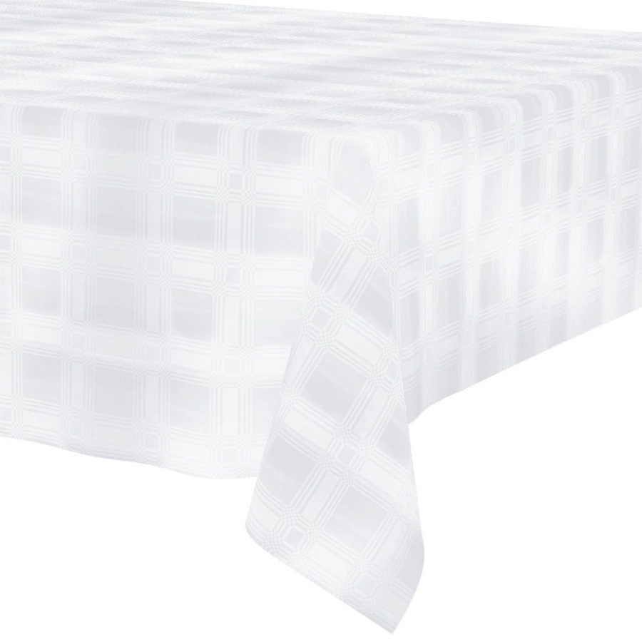 Obrus plamoodporny biały 220x150 cm