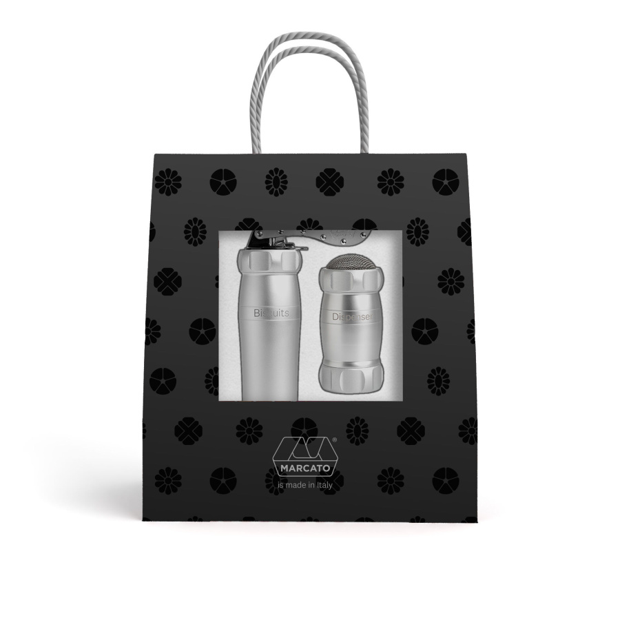 Promo cookie set silver color