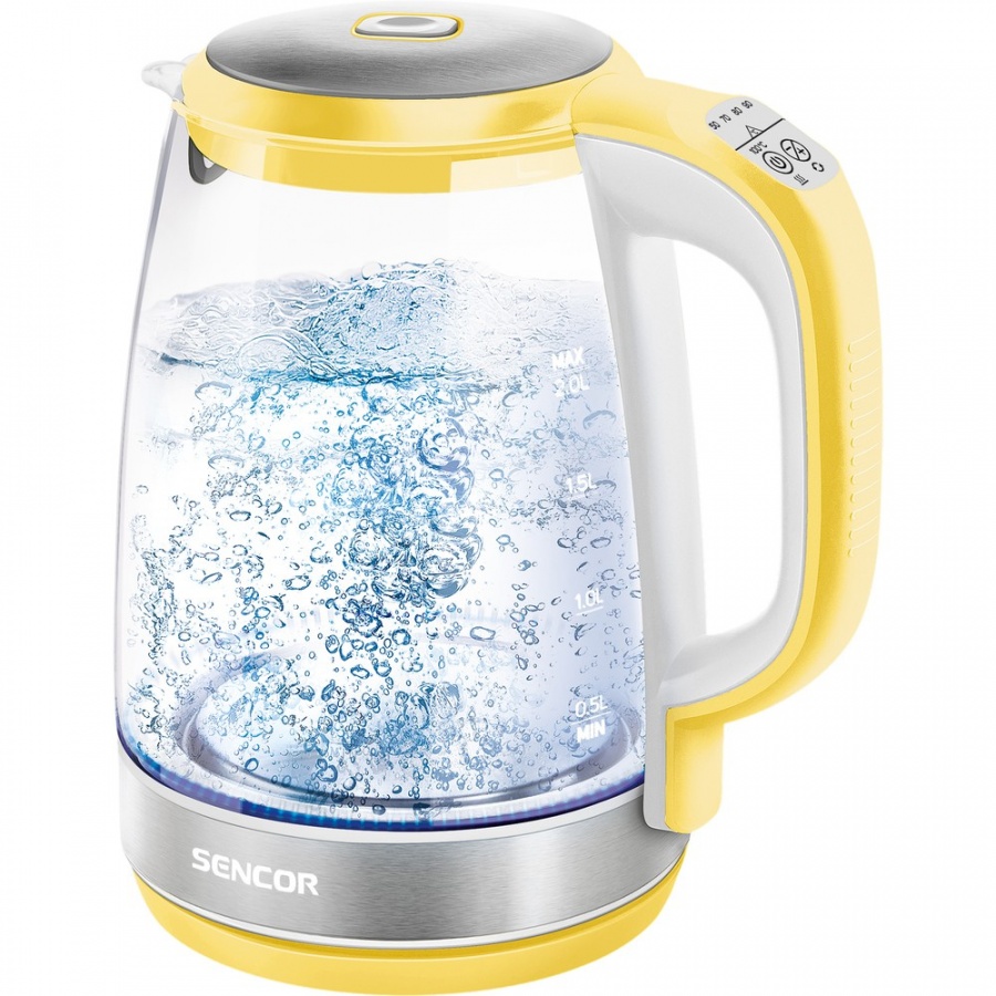 Czajnik elektryczny z regulacją temperatury Sencor SWK 2196YL