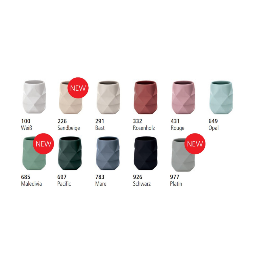 Kleine wolke crackle szczotka wc ze stojakiem niebieski