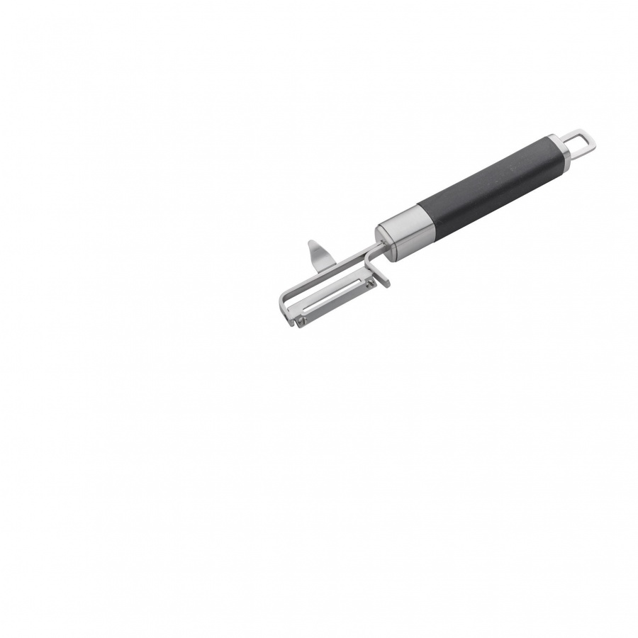 Obierak do warzyw, stal nierdzewna/silikon, 21,5 cm