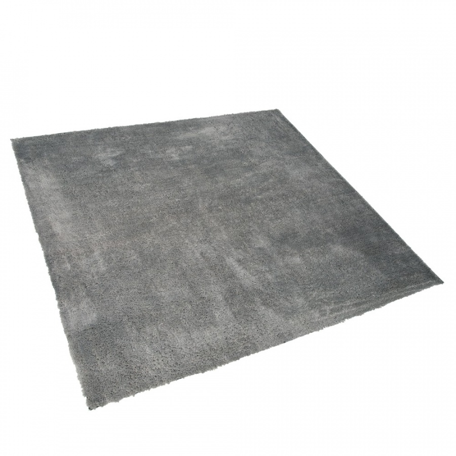 Dywan shaggy 200 x 200 cm szary EVREN