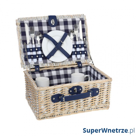 Kosz piknikowy z wyposażeniem dla 2 osób Cilio Arolo