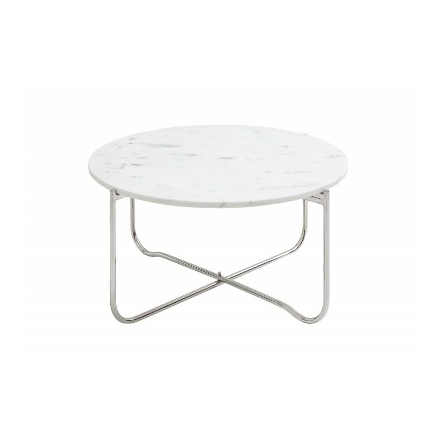 Invicta stolik kawowy noble 62 cm biały marmur