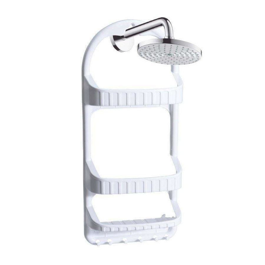 Organizer, półka łazienkowa pod prysznic, wieszak