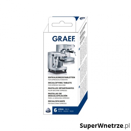 Tabletki odwapniające GRAEF, opak. 6 szt.