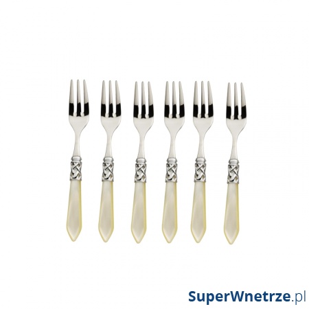 Komplet 6 widelczyków do ciasta Casa Bugatti Aladdin