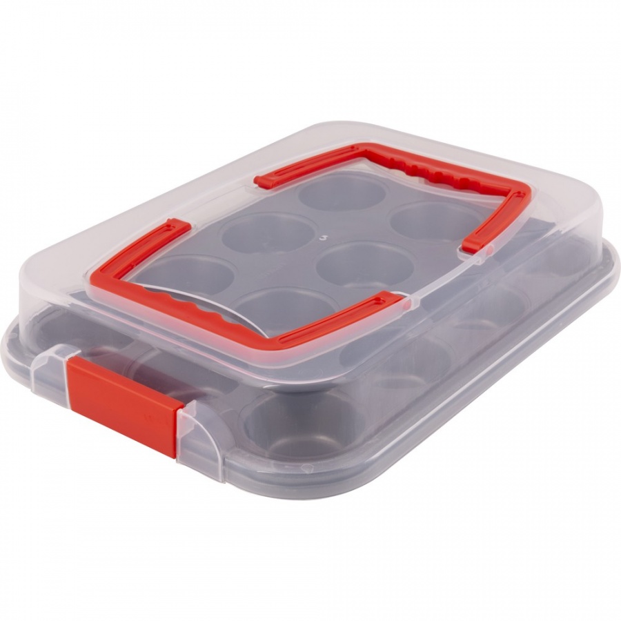 Lt3103 forma do muffinek 12szt 35x26,4cm z pokrywą dolce lamart lamart lt3103