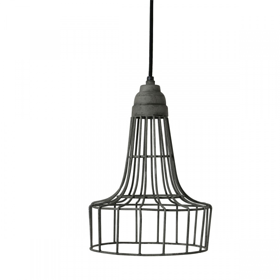 Lampa wisząca Babette cement