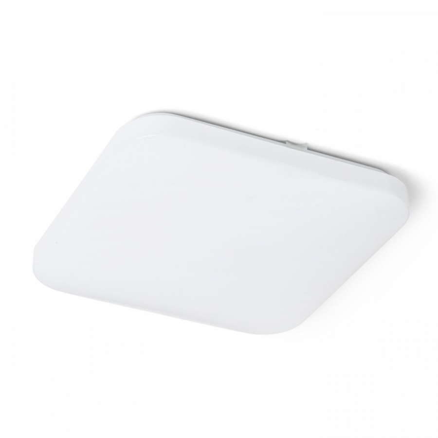 SEMPRE SQ 33 sufitowa z czujnikiem akryl mleczny 230V LED 24W 3000K