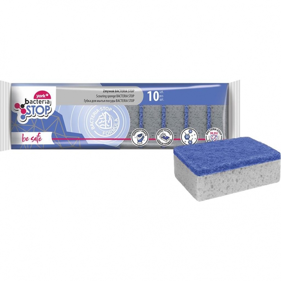 Zmywak bacteria stop 10szt -yor 3401