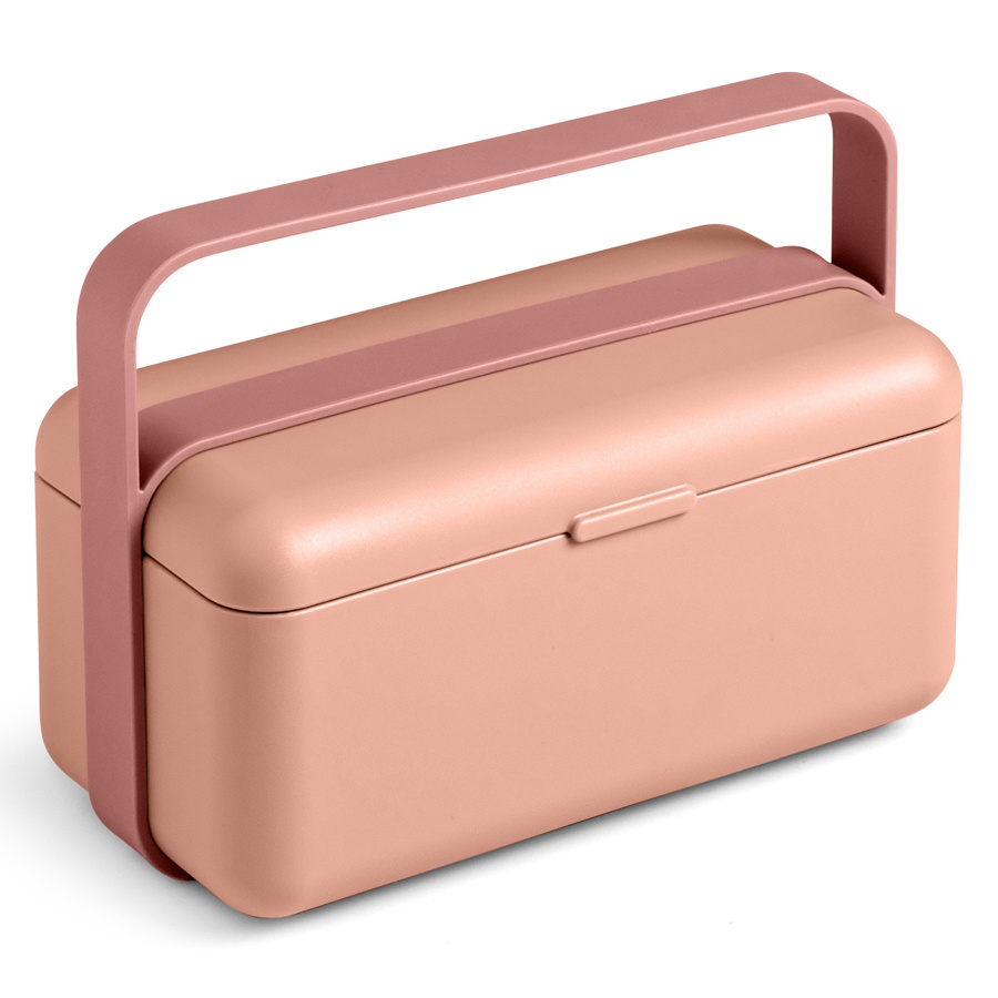 Bauletto lunchbox mały różowy