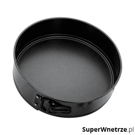 Forma okrągła 25x7cm Stellar Cake Tin czarna