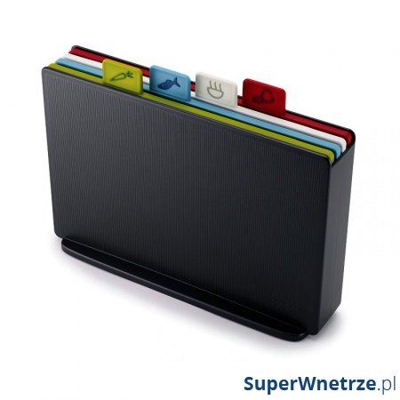 Deski do krojenia zestaw 4szt. Joseph Joseph Index Regular grafit